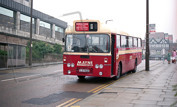 Mayne UJX916M Oldham RP81 87 026
