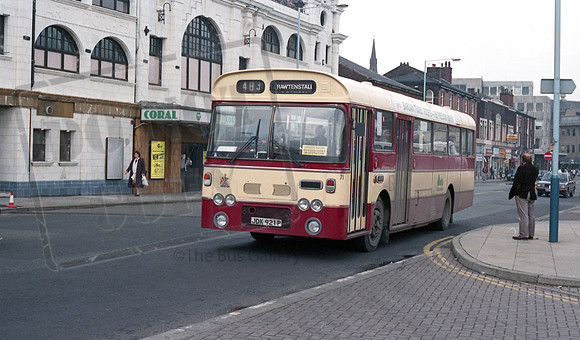 Rossendale JDK921P Bury RP81 87 028