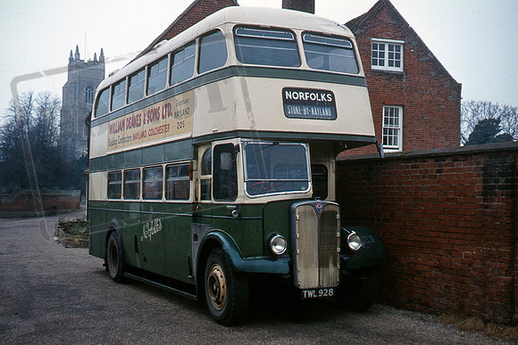 Norfolks of Nayland TWL928 Stoke 12/71