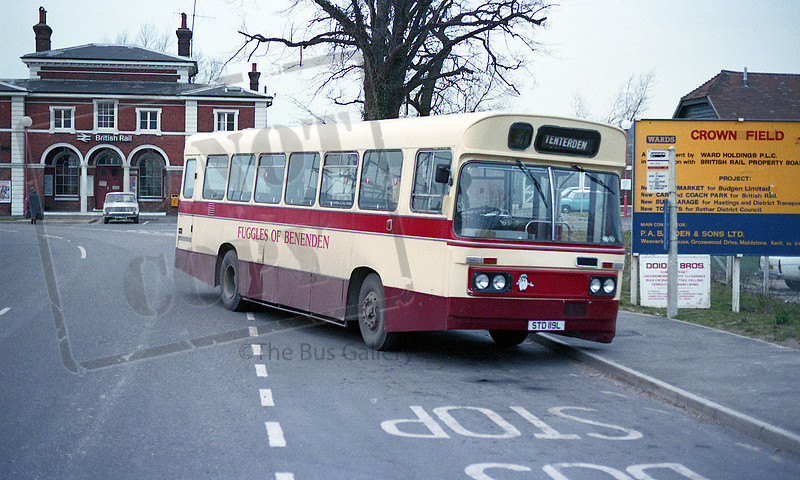 Bus Rye Harbour The Bus Gallery | Kent Buses & Coaches | Fuggle STD119L Rye RP92 388 007