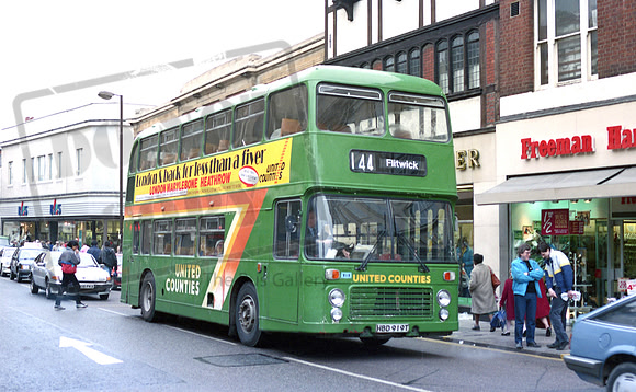United Counties 919 HBD919T Bedford RP92 388 014