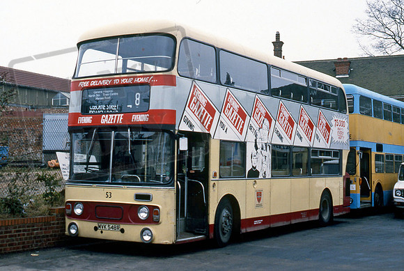 Colchester MVK548R in Colchester in 3/88
