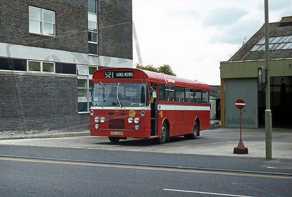 East Kent KFN332P Ashford 1980