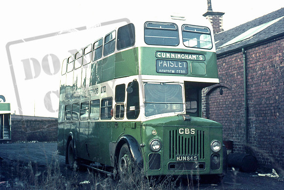 Cunninghams HJN845 Paisley depot