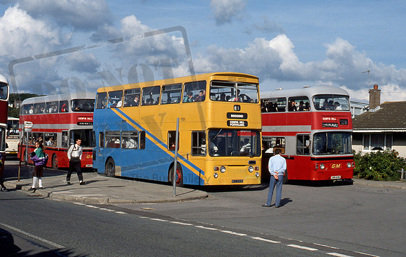 GM Buses MCO253H Kenfig Hill 9/91