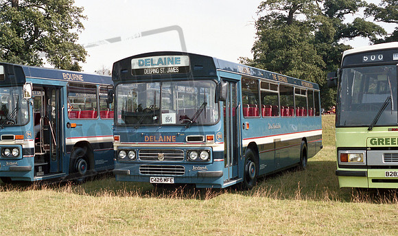 Delaine C426MFE Woburn Showbus RP37 070986 004