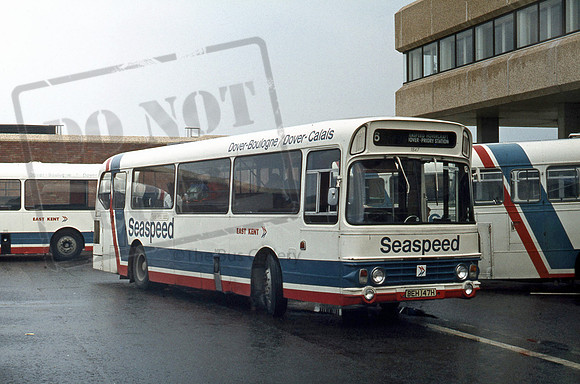 East Kent BEH147H Dover Hoverport 1979