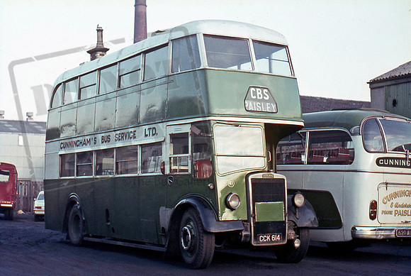 Cunninghams CCK614 Paisley depot