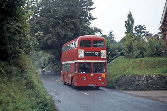 East Kent 585RKJ Kennington 1980