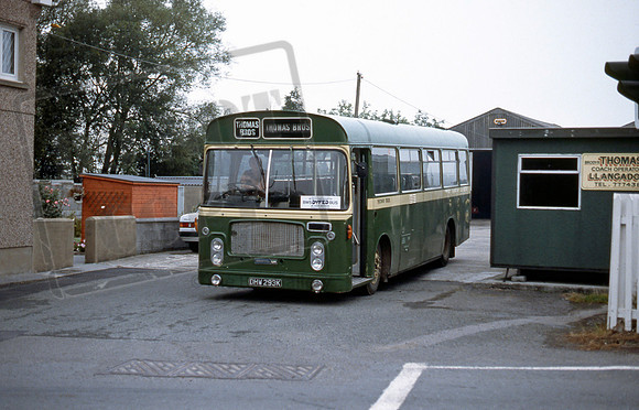 Thomas DHW293K Llangadog 9/91