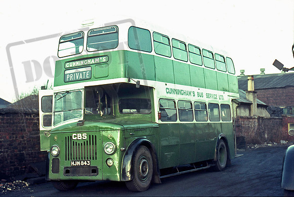 Cunninghams HJN843 Paisley depot