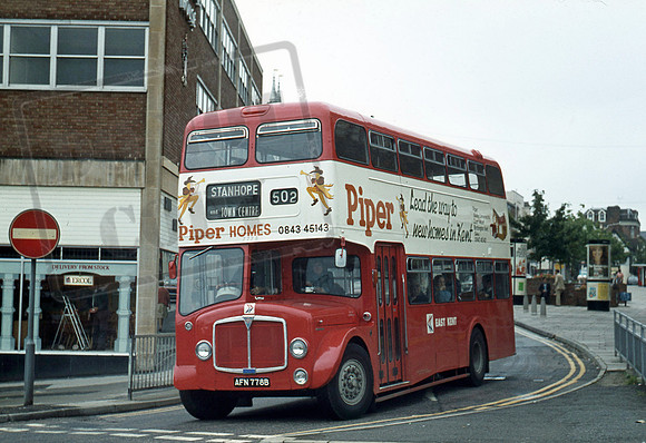 East Kent AFN778B Ashford 1980
