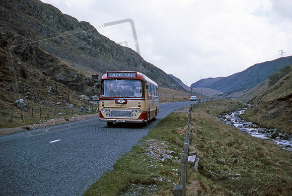 Western SMT CAG469C Glenmuck Nr Dalmellington 5/69