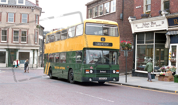Eastern National C413HJN Colchester RP39 86 033