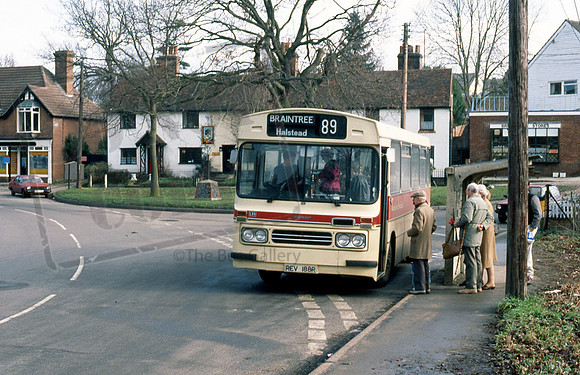Hedingham Omnibus REV188R Great Yeldham 391 NH91s1