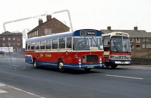 Blue Triangle BHN694N 491 Liverpool Vauxhall NH91s2