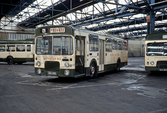 Chesterfield Transport driver trainer ENU93H in 9/84