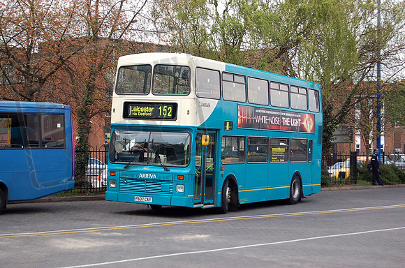 Arriva Fox County P607CAY Leicester Apr07