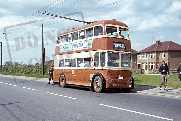 Maidstone Corporation Trolleybus LCD51