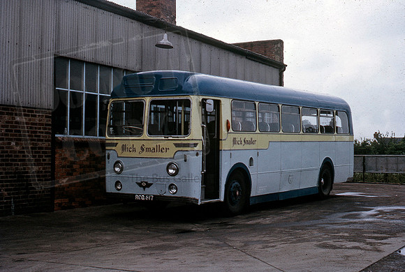Mick Smaller RCG617 Barton-on-Humber 9/71