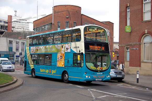 Arriva Fox County FJ06ZPV Leicester Apr07