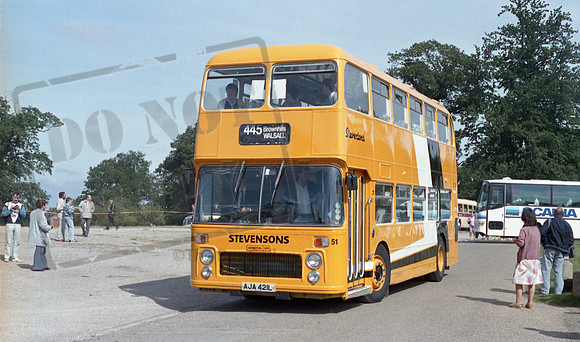 Stevensons AJA421L Woburn Showbus RP36 070986 031