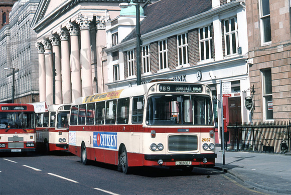 Belfast Citybus LOI2067 Belfast 290490