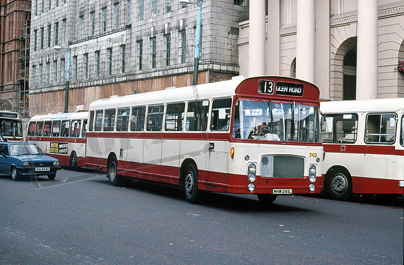 Belfast Citybus MHW281L 989