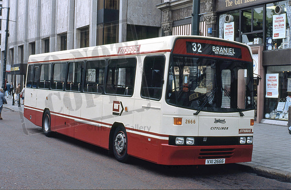 Belfast Citybus VXI2666 1091