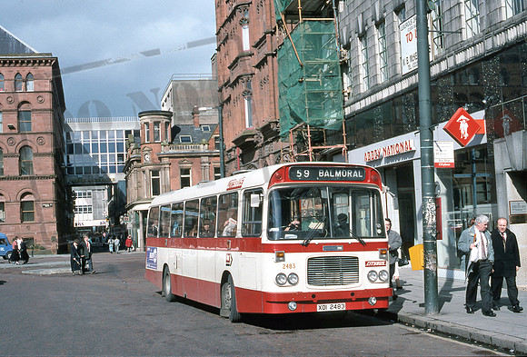 Belfast Citybus XOI2483 Donegall Square 394