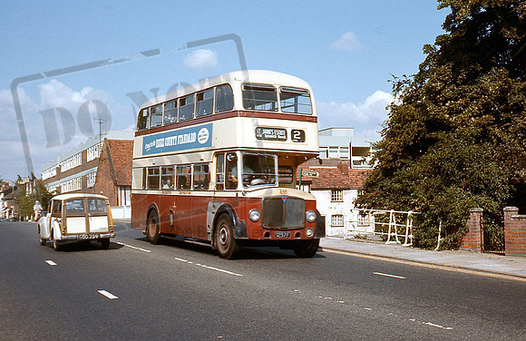 Colchester 1297F in 9/71 - slightly blurred!