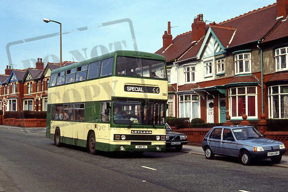 Blackpool UWW5X in 5/88