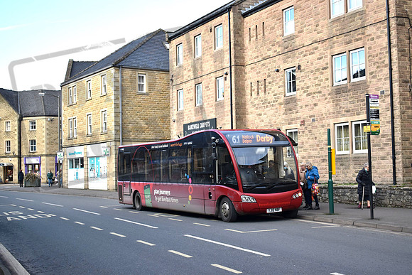 Trent Barton YJ12NBF Bakewell 090222