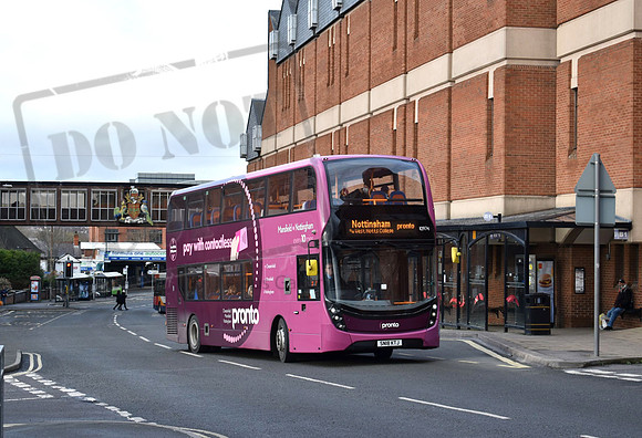 Stagecoach Yorkshire Traction pronto SN18KTJ Chesterfield 080222
