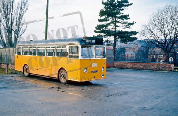 Stevensons DHD193 at Ashbourne in Dec70