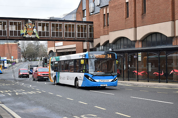 Stagecoach Yorkshire Traction YY16YJL Chesterfield 080222 a