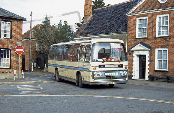 Belle Coaches VNK481M Beccles 170290