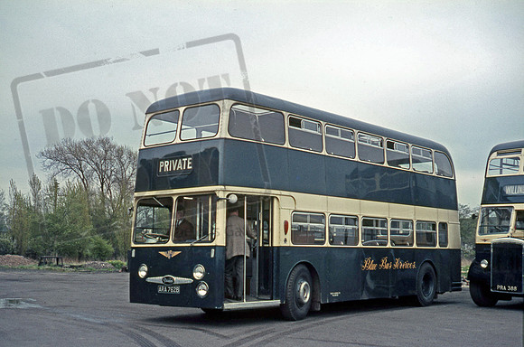 Blue Bus Services ARA762B Willington