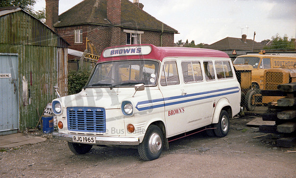 Browns RJG196S at Ashford