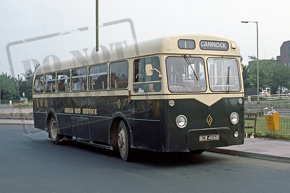 Green Bus BCW466B 686