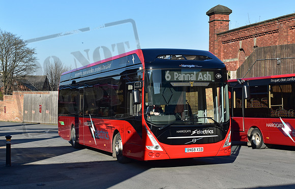 Harrogate Bus Co BN68XSB Harrogate 219