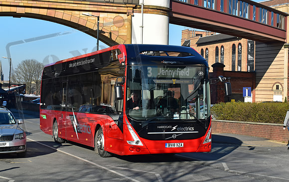 Harrogate Bus Co BV18XZA Harrogate 219