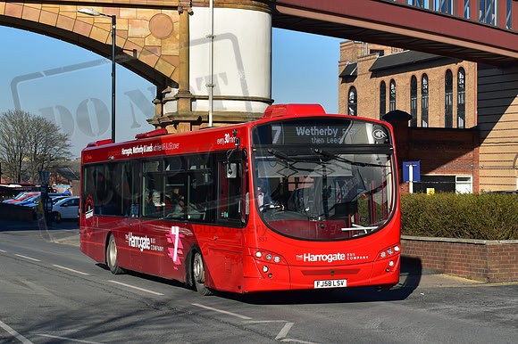 Harrogate Bus Co FJ58LSV Harrogate 219