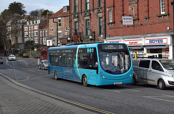 Arriva North East NK14GFA Whitby 219