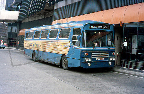 Sports Tours RTF561L Rochdale 4/87