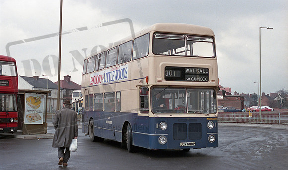 WMPTE JOV688P Cannock RP3 160486