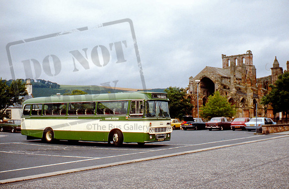 Eastern Scottish BSG531L at Melrose in 9/78