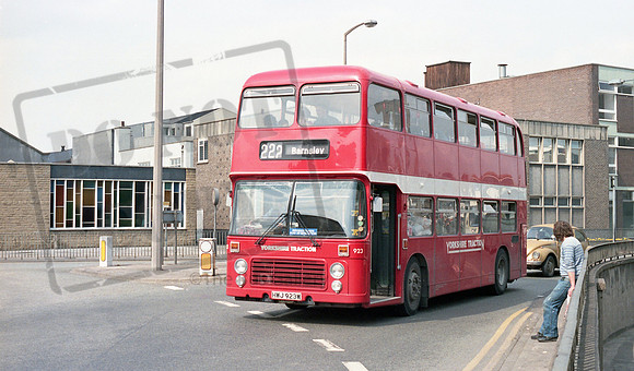 Yorkshire Traction HWJ923W Doncaster RP24 260486 027
