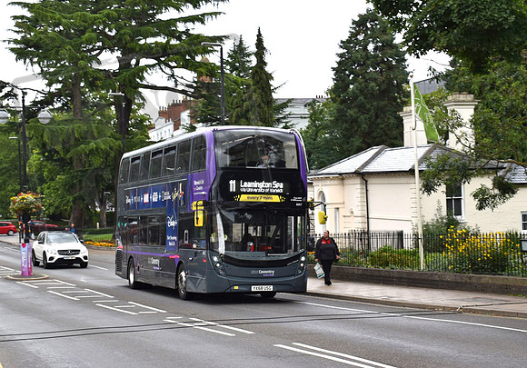 National Express Coventry YX68USG Leamington Spa 210820
