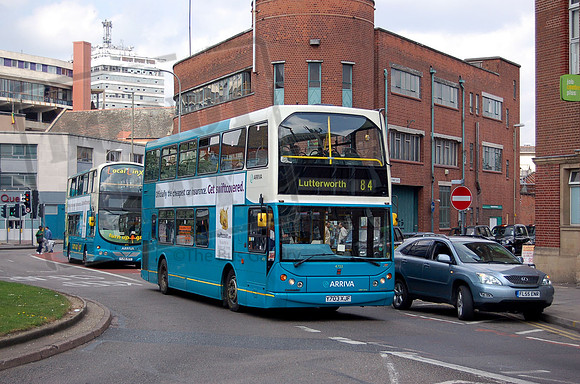 Arriva Fox County Y703XJF Leicester Apr07